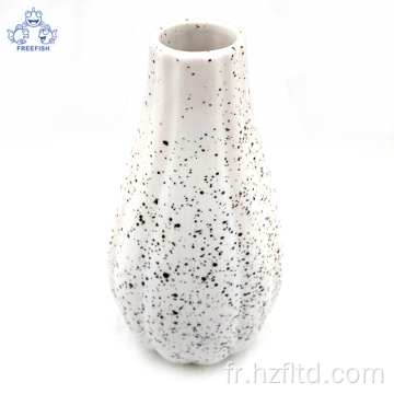 Vase à fleurs en céramique géométrique moderne